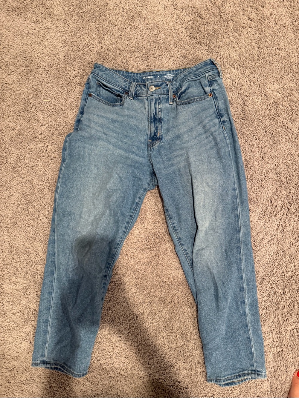 Old Navy Light Blue Cropped Women's Jeans